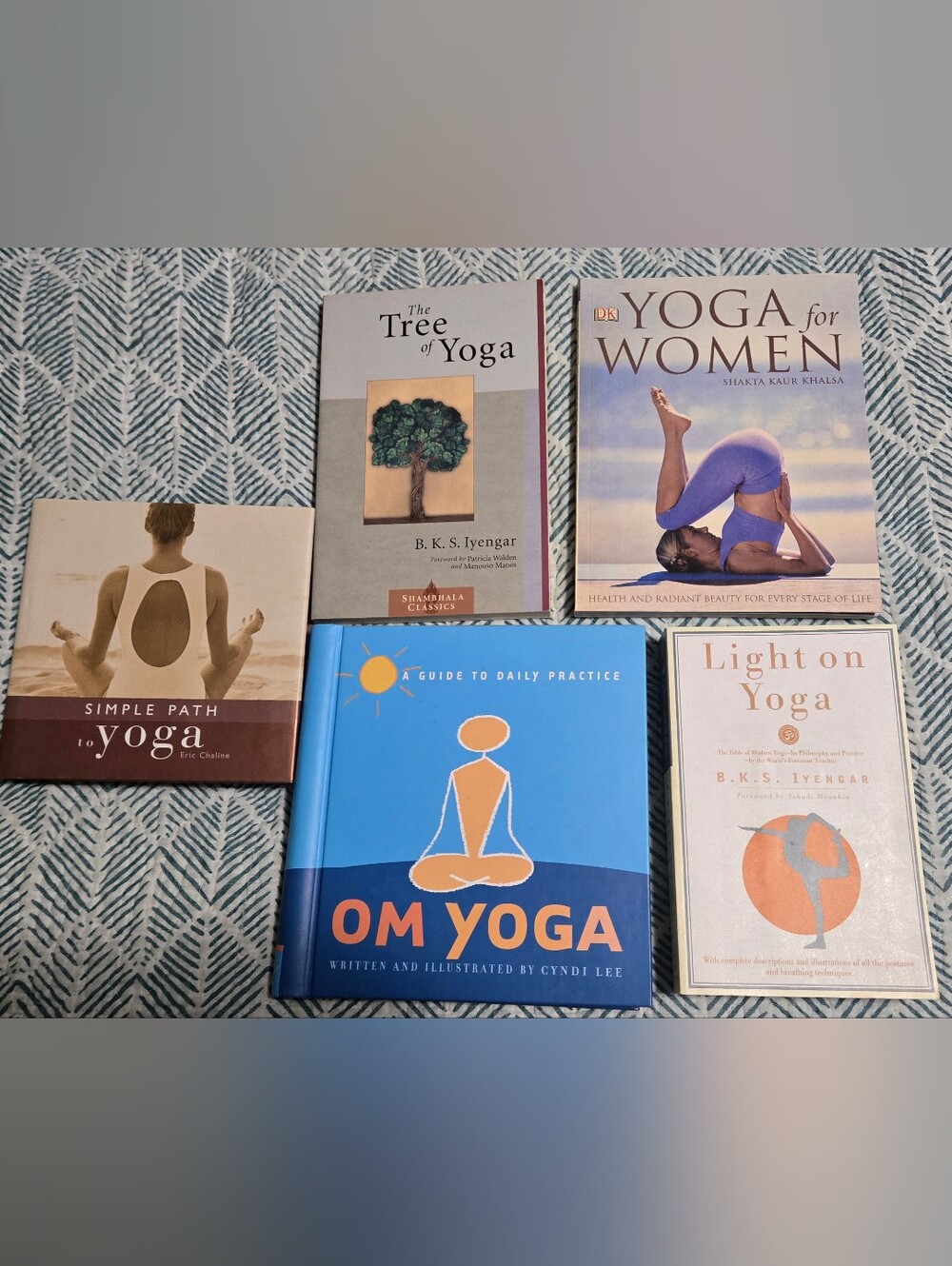 Yoga Books - All 5 As A Set